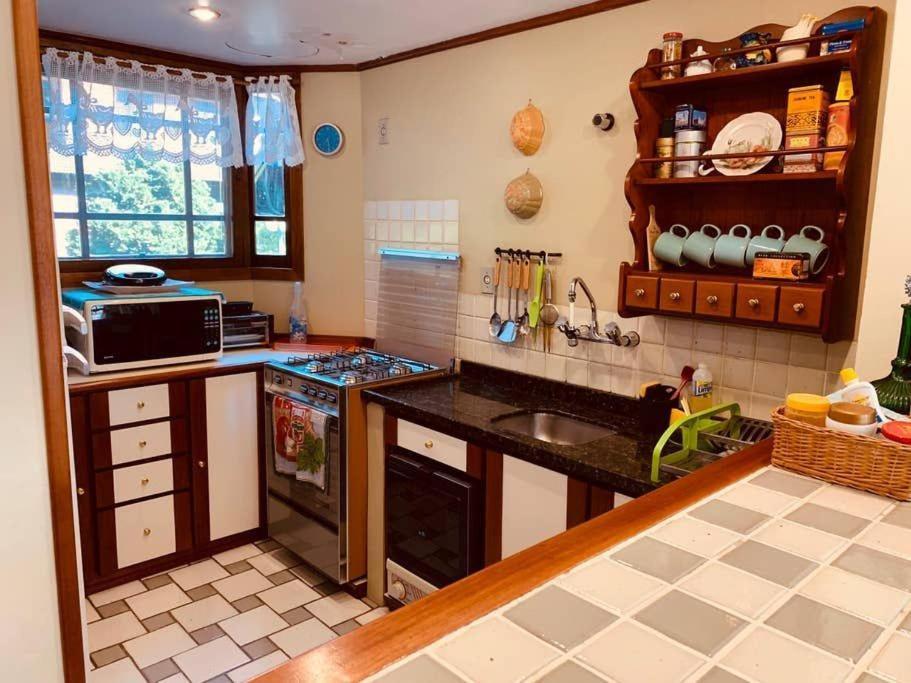 434 Casa Geminada No Centro De Gramado 8 Pessoas Γκραμάντο Εξωτερικό φωτογραφία